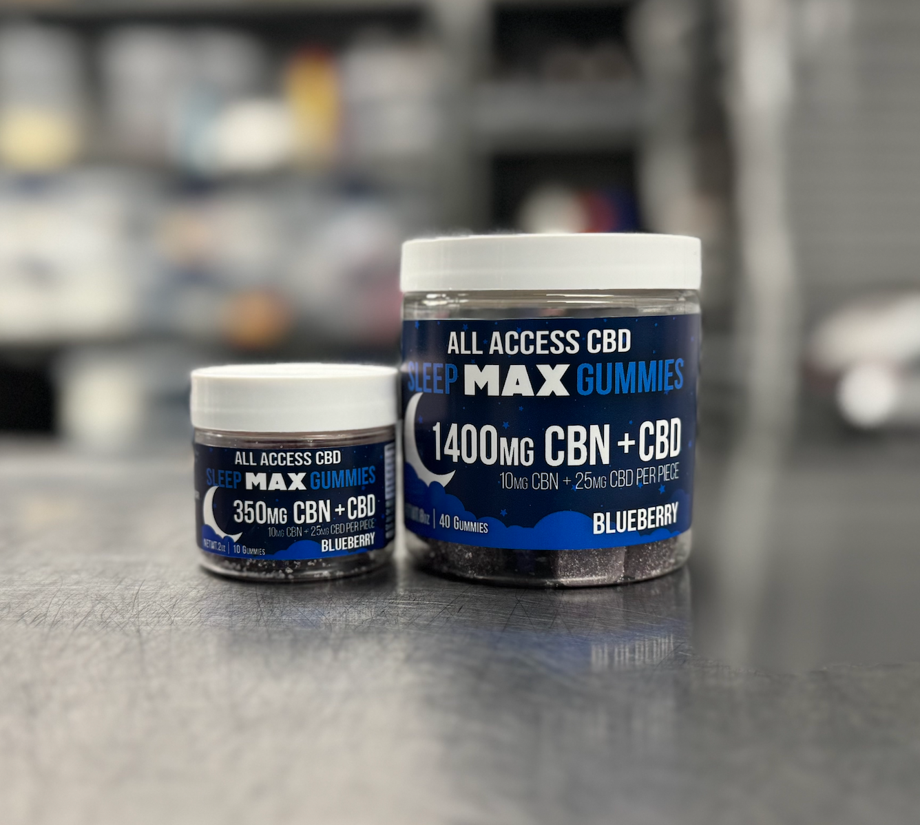 All Access CBD - Sleep Max Gummies (with CBN) (Blueberry) | All
